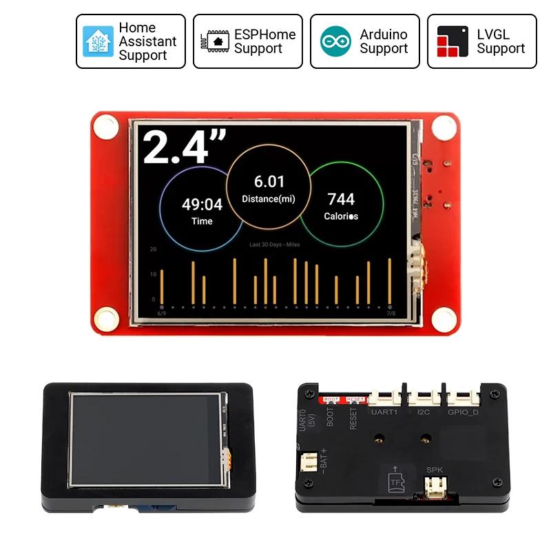 CrowPanel HMI Ʈ ׷ SPI TFT LCD , 240*320 ġ ũ ÷, Arduino MicroPython Espressif ESP32, 2.4 ġ